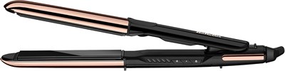 Выпрямитель для волос BaByliss, титановые пластины 28 мм для эффективной укладки, 5 температурных режимов для универсальности, быстрый нагрев, легкий и эргономичный дизайн для блестящего результата, ST482SDE (золотой) 1000022296