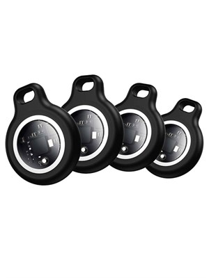 4 штуки брелоков Airtag для ключей с Bluetooth и GPS функциями, в комплекте с чехлом для локатора 1000024646
