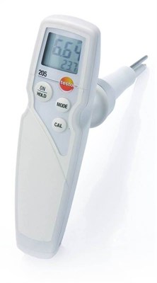 Testo 205 - это портативный прибор для измерения pH 1000025941