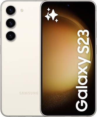 AI Phone Samsung Galaxy S23 с двумя SIM-картами поддерживает технологию 5G. Это Android смартфон с объемом памяти 128GB, доступен в цвете Cream (версия для ОАЭ) 1000027012
