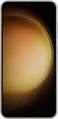 Samsung S911B Galaxy S23 с поддержкой 5G, 128 ГБ встроенной памяти и 8 ГБ оперативной памяти, два слота для SIM-карт, цвет - кремовый 1000027029
