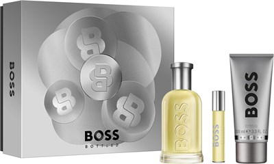 Подарочный набор BOSS из трех флаконов: туалетной воды и геля для душа для мужчин 1000029805