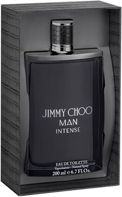 Туалетная вода JIMMY CHOO Man Intense Eau de Toilette Jumbo Spray – стойкий аромат с нотами лаванды, черного перца и бобов тонка – мускусный и теплый – 6,7 жидких унций 1000029889