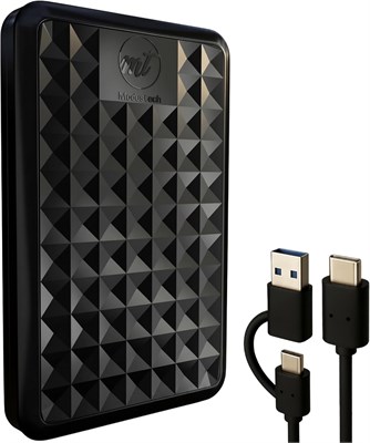 Внешний жесткий диск ModusTech – портативный высокоскоростной HDD с интерфейсом USB 3.0/Type-C – совместим с Windows, Mac, ноутбуками, ПК, настольными компьютерами, PS4/5 и Xbox – тонкий внешний накопитель для резервного копирования данных, фильмов, игр и 1000029997