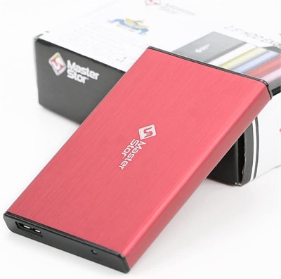 Внешний жесткий диск Peak Health MasterStorb USB 3.0, сверхбыстрый, 2,5-дюймовый SATA, для ноутбука, портативный жесткий диск. Доступны цвета: красный, серебристый, черный, синий и розовый (80 ГБ, красный) 1000029999