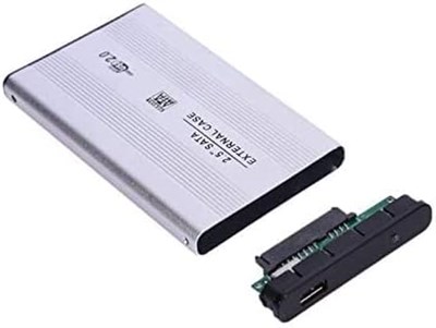 Адаптер корпуса для жесткого диска NTECH USB 3.0 на SATA, совместимый с внешними корпусами для жестких дисков (для 2,5-дюймовых дисков 125x77x13 мм) Sandisk/WD/Seagate/Toshiba/Samsung/Hitachi (SATA III, HDD/SSD/PS5/PS4) (USB 3.0, белый) 1000030014