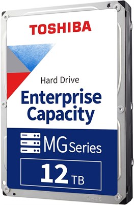 Жесткий диск Toshiba 12 ТБ SATA 6 Гбит/с, 7200 об/мин, 512 МБ кэш-памяти, 3,5 дюйма, корпоративного класса, MG09ACA12TE 1000027495