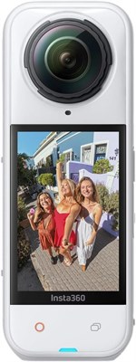 Insta360 X5 — водонепроницаемая экшн-камера 8K 360° со сменным объективом и тройным чипом искусственного интеллекта (матовый белый) 1000030102