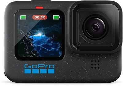 GoPro HERO12 Black — водонепроницаемая экшн-камера с записью видео 5.3K60 Ultra HD, фотографиями 27 МП, HDR, датчиком изображения 1/1.9", прямой трансляцией, веб-камерой и стабилизацией изображения 1000030112