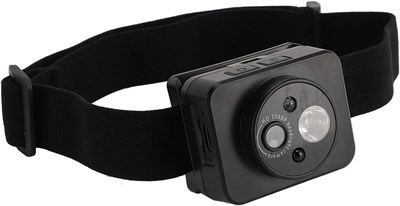Налобная экшн-камера, видеокамера с LED-подсветкой 1080p, поддержка интеллектуального включения и выключения света, регулировка угла освещения при использовании без помощи рук 1000030149