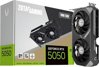 Zotac Gaming RTX 5050 Twin Edge 8GB GDDR6 Reflex 2 RTX AI DLSS4 1000030704