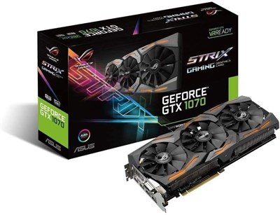 ASUS STRIX-GTX1070-8G - это игровая видеокарта 1000030780