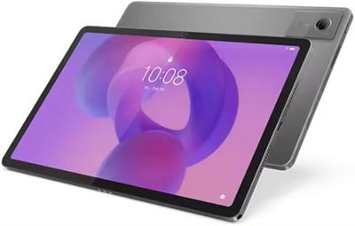 Планшет Lenovo Idea Tab с стилусом Tab Pen и чехлом-книжкой, 4 ГБ ОЗУ, 128 ГБ памяти, 11-дюймовый ЖК-дисплей 2.5K, восьмиядерный процессор, частота обновления 90 Гц, Dolby Atmos, 5G, цвет Luna Grey, регион ОАЭ, TB336ZU 1000030830