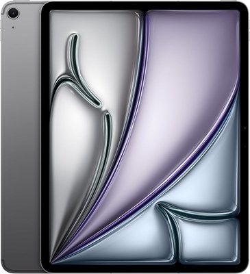 Apple iPad Air 13-дюймовый с процессором M3, встроенной поддержкой Apple Intelligence, дисплеем Liquid Retina, 256 ГБ памяти, 12-мегапиксельной фронтальной и тыловой камерами, Wi-Fi 6E + 5G Cellular, Touch ID, временем автономной работы — цвет «Космически 1000030845