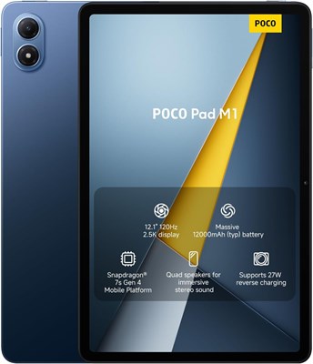 POCO Pad M1 Синий 8 ГБ ОЗУ 256 ГБ ПЗУ 1000030936