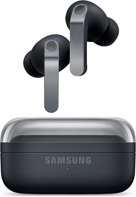 Наушники Samsung Galaxy Buds4 Pro, черные, с металлическим лезвием, двухполосный динамик и двойной усилитель, улучшенное активное шумоподавление, адаптивное шумоподавление, бесшовное соединение 1000031185