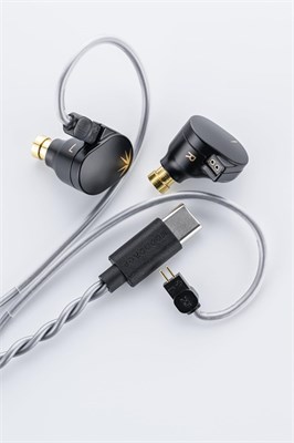 Наушники-вкладыши MoonDrop Chu 2 DSP, черные, подключение USB-C 1000031189