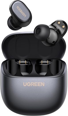 UGREEN Dots, беспроводные внутриканальные наушники с 2 микрофонами, функцией AI Clear Call, мощными басами, Bluetooth 6.0, HiFi звуком, легкие, IPX5 для занятий спортом, 32 часа воспроизведения, подходят для S26 Ultra 1000031200