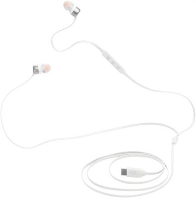 Проводные внутриканальные наушники JBL TUNE 310C с разъемом USB-C, белого цвета (восстановленные) 1000031250