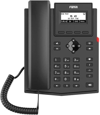 Черный IP-телефон Fanvil X301G 1000031926