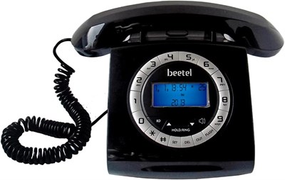 Стационарный телефон Beetel M73 с проводом имеет функцию идентификации номера, 16-битный ЖК-дисплей, классический дизайн, клавиатуру с буквами и цифрами, двунаправленную громкую связь, возможность регулирования громкости звонка. Цвет - черно-белый (восста 1000031945
