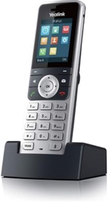 IP-телефон Yealink W53H с поддержкой DECT, без базовой станции, имеет 1,8-дюймовый цветной дисплей. В комплекте идет адаптер питания, поддерживает Ethernet 10/100 и PoE 802.3af 1000032156