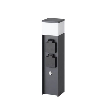 Уличная розетка для сада с подсветкой и датчиком света CSB 204L Pondtech 1000032495