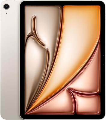 Apple iPad Air 11-дюймовый с чипом M3, разработанным для Apple Intelligence, дисплеем Liquid Retina, 256 ГБ памяти, 12-мегапиксельной фронтальной/задней камерой, Wi-Fi 6E, Touch ID, временем автономной работы в течение всего дня — Starlight (восстановленн 1000028650