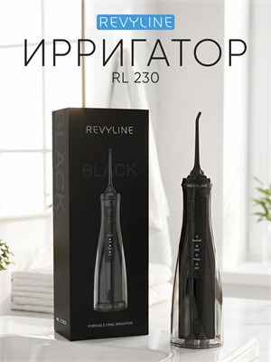 Ирригатор для зубов и десен Revyline RL 230, портативный, для чистки зубов, для брекетов, для имплантов, взрослый 1000033072