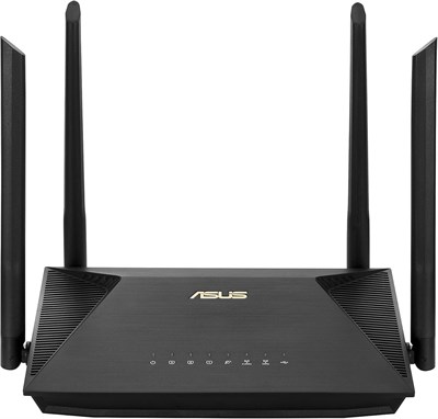 Двухдиапазонный маршрутизатор ASUS RT-AX52 WiFi 6 – 1800 Мбит/с, OFDMA и MU-MIMO, совместимость с AiMesh 1000033416