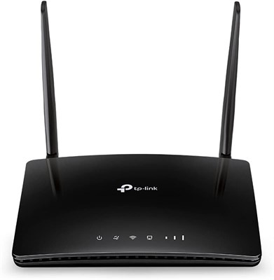 Беспроводной двухдиапазонный 4G LTE-роутер TP-Link Archer MR400 AC1200, подключение и использование без установки драйверов, совместимость с SIM-картами более чем 100 стран, подключение до 64 устройств, родительский контроль 1000018504