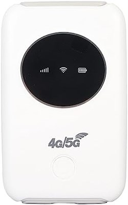 Мобильная точка доступа Wi-Fi, роутер 5G WiFi 300 Мбит/с 4G 3G LTE со слотом для SIM-карты, беспроводной портативный мобильный роутер для ноутбука и смартфона, 3200 мАч, до 10 устройств с возможностью подключения по Wi-Fi, CRYFOKTXDI5RYQVOF 1000033462