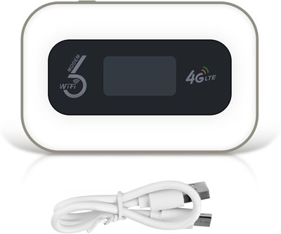 Беспроводной мобильный роутер WiFi Hotspot 4G, портативный разблокированный мобильный роутер со слотом для SIM-карты, поддерживает подключение до 10 устройств со скоростью 150 Мбит/с 1000033476