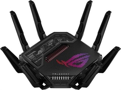 Двухдиапазонный маршрутизатор ASUS GT-BE98 WiFi 7 – высокоскоростной 9800 Мбит/с, OFDMA и MU-MIMO, совместимость с AiMesh 1000033480