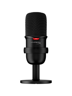 Микрофон HyperX SoloCast предназначен для игрового стриминга и имеет черный цвет 1000033938