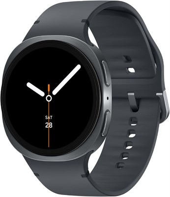 Смарт-часы Samsung Galaxy Watch 8 44 мм с Bluetooth, амортизирующая конструкция, фитнес-трекер, коучинг сна, панель Now Bar, коучинг бега, оценка энергии, отслеживание сердечного ритма, графитовый цвет 1000034089