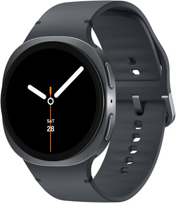 Samsung Galaxy Watch 8 | 40 мм | Умные часы с искусственным интеллектом, 1,34-дюймовым AMOLED-экраном, Wear OS 6, Wi-Fi, Bluetooth, пульсометром, GPS-трекером | IP68, MIL-STD-810H | Международная модель L320 | с быстрым зарядным устройством, графитовый цв 1000034112