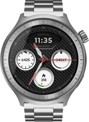 Смарт-часы Motorola Moto Watch, металлический корпус 1000034116