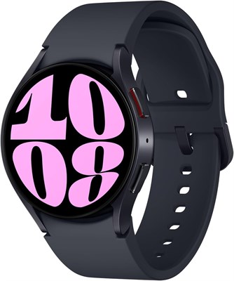 Смарт-часы Samsung Galaxy Watch6, мониторинг здоровья, фитнес-трекер, LTE, 40 мм, графитовый 1000034151