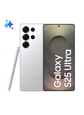 Samsung Galaxy S25 Ultra AI Dual SIM Titanium Whitesilver 12GB RAM 256GB 5G - глобальная версия 1000034785