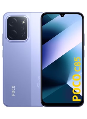 Xiaomi POCO C85 Dual SIM Фиолетовый 6 ГБ ОЗУ 128 ГБ 4G - Глобальная версия 1000035306