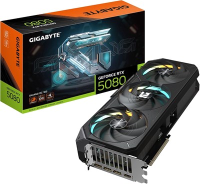 Видеокарта Gigabyte GeForce RTX 5080 GAMING OC 16G 1000036226
