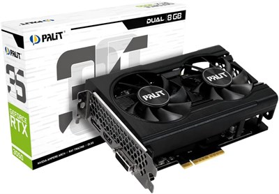 Видеокарта Palit NVIDIA GeForce RTX 3050 8GB GDDR6 1000036324