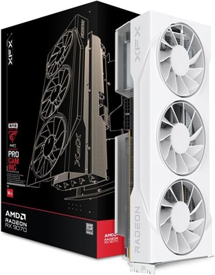 Видеокарта XFX RX 9070 Swift Triple-Fan White 16GB OC GDDR6 White (RX-97SWFT3W7) 1000036393