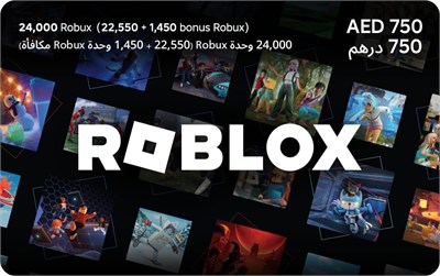 Подарочная карта Roblox — 24000 Robux [Включает эксклюзивный виртуальный предмет] [Код для онлайн-игры] 1000036605