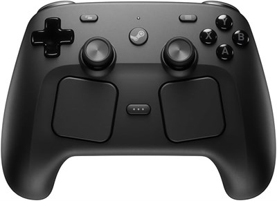 Беспроводной геймпад Steam Controller Valve для ПК и Steam Deck, оригинальное оборудование с двумя сенсорными панелями и тактильной обратной связью 1000036637