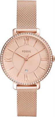 Женские кварцевые часы Fossil с аналоговым дисплеем и ремешком из нержавеющей стали 1000037207