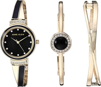 Женский набор Anne Klein: часы и браслет премиум-класса с кристаллами 1000037209