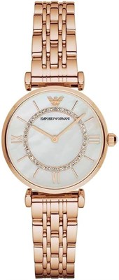 Женские часы Emporio Armani с двумя стрелками, корпус из нержавеющей стали, диаметр корпуса 32 мм 1000037227