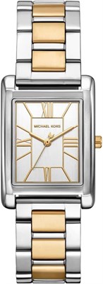 Женские наручные часы Michael Kors MK4967 Essex из нержавеющей стали, диаметр корпуса 26 мм, цвет серебристый/серебристо-золотой 1000037279